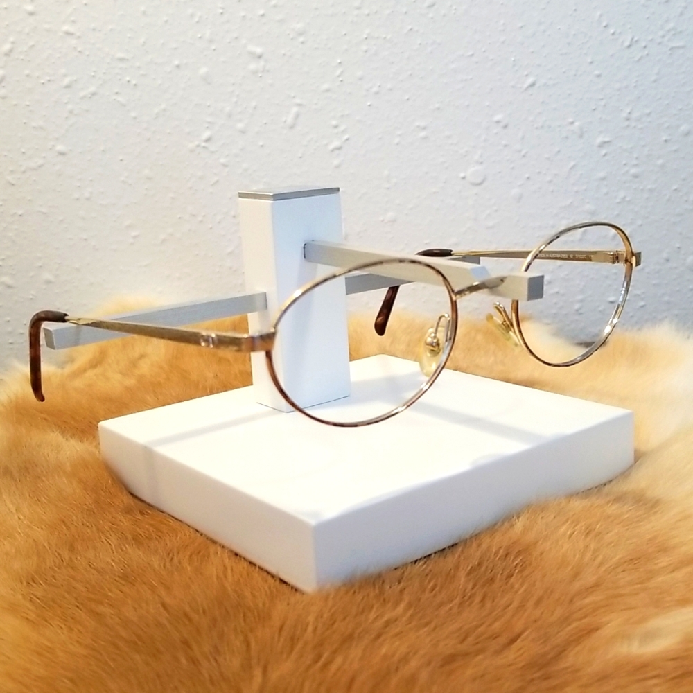 CHRISTIAN DIOR Vintage Eyeglass Frames Gold